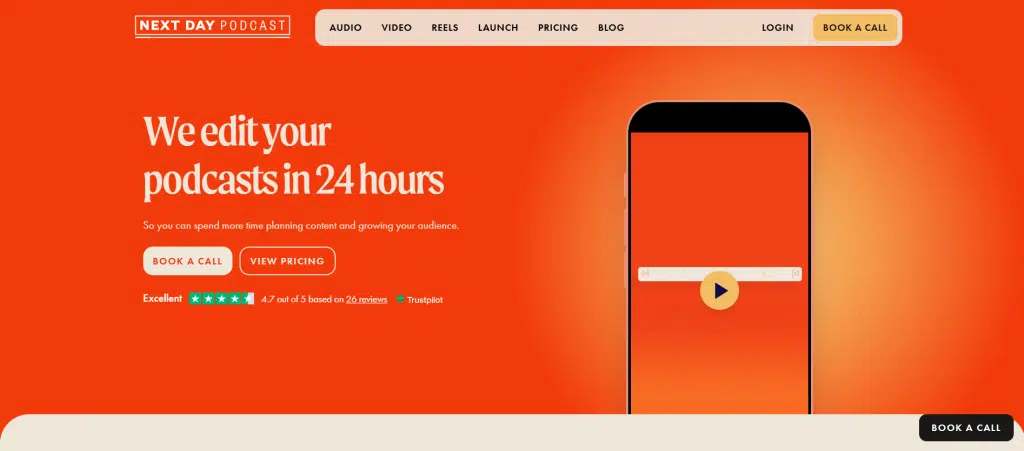 Next Day Podcast, an option for a podcast editing service for doctors